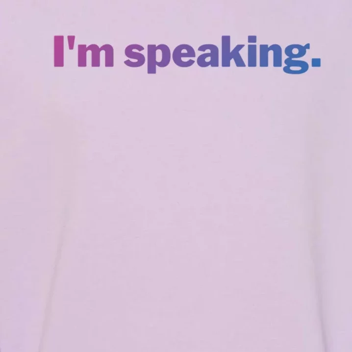 IM Speaking Cool Gift Garment-Dyed Sweatshirt