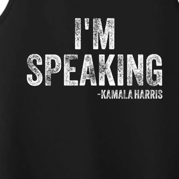 IM Speaking Cool Gift Performance Tank