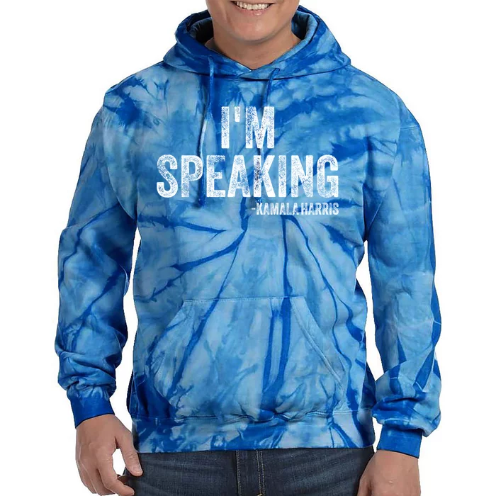 IM Speaking Cool Gift Tie Dye Hoodie