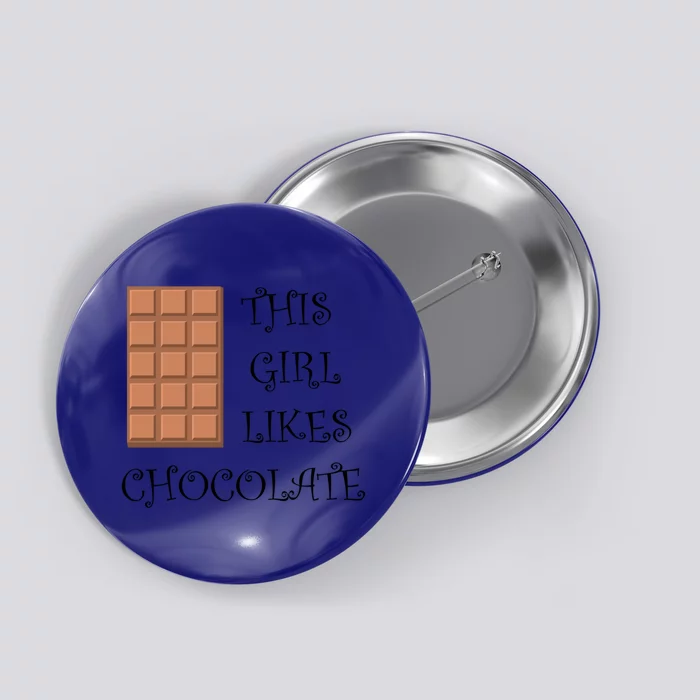 Ironic Saying Cocoa Fan Chocolate Chocolatier Funny Gift Button