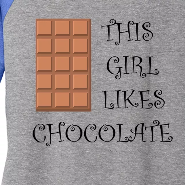 Ironic Saying Cocoa Fan Chocolate Chocolatier Funny Gift Women's Tri-Blend 3/4-Sleeve Raglan Shirt