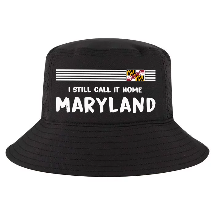 I Still Call It Home Maryland Flag Cool Comfort Performance Bucket Hat