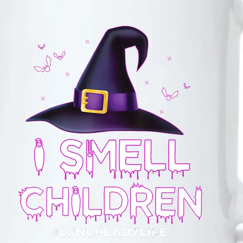 I Smell Children Lunch Lady Life Halloween For Lunch Lady Black Color Changing Mug