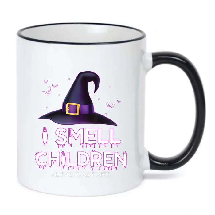 I Smell Children Lunch Lady Life Halloween For Lunch Lady Black Color Changing Mug