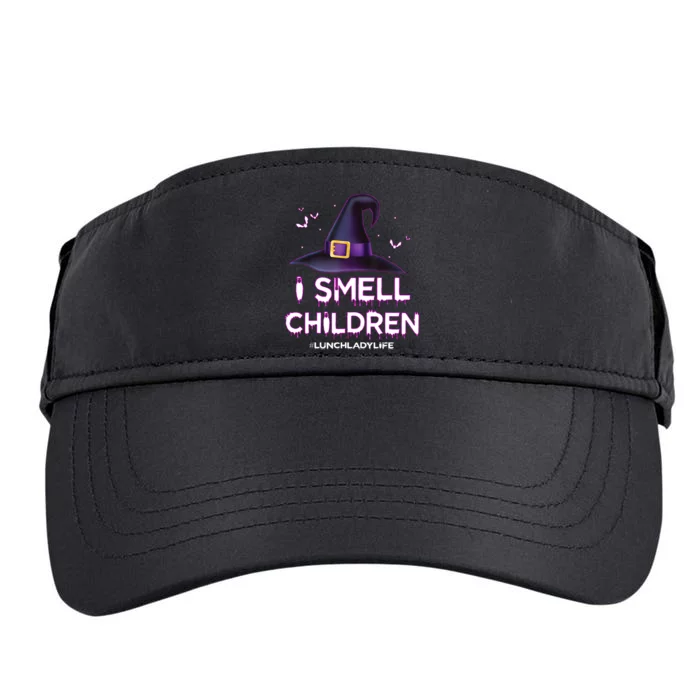 I Smell Children Lunch Lady Life Halloween For Lunch Lady Adult Drive Performance Visor