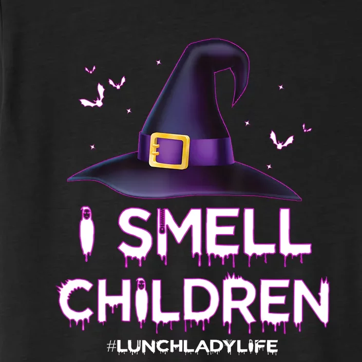 I Smell Children Lunch Lady Life Halloween For Lunch Lady ChromaSoft Performance T-Shirt