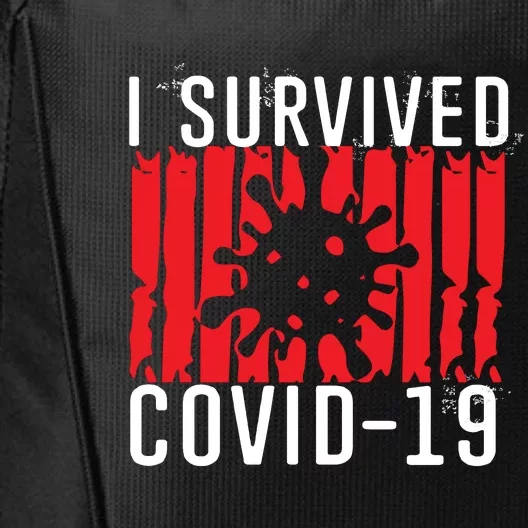 I Survived Covid19 Distressed City Backpack