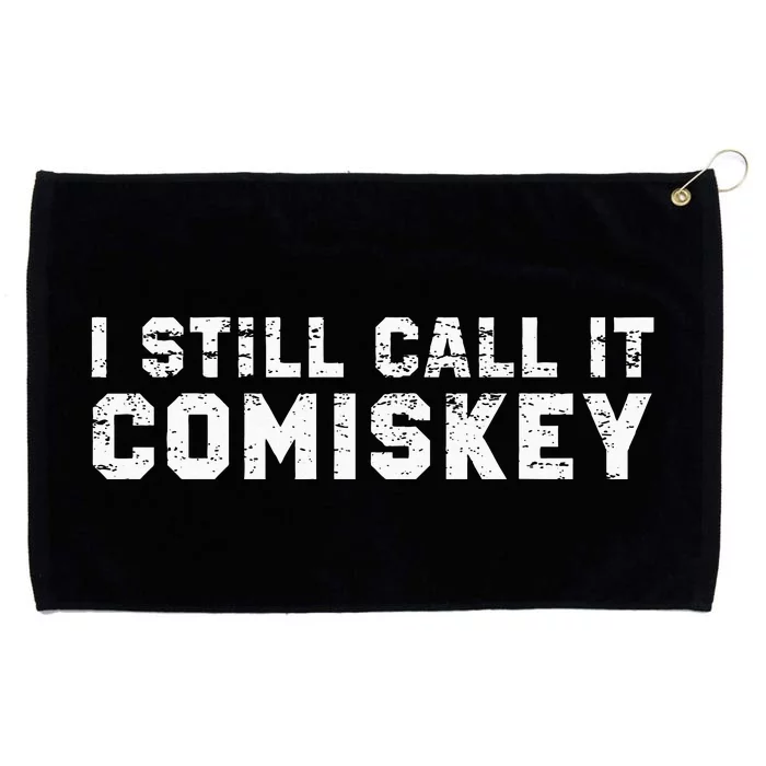 I Still Call It Comiskey Chicago Baseball Vintage Grommeted Golf Towel