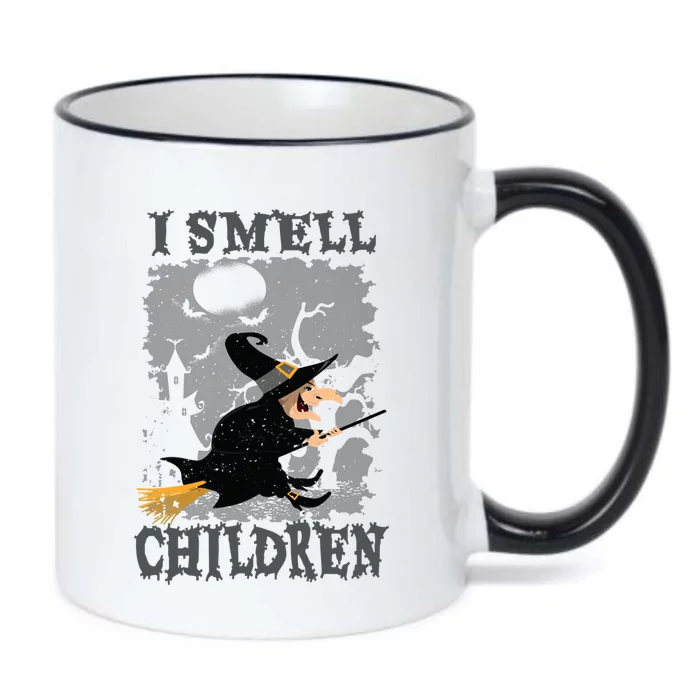 I Smell Children Gift Halloween Witch Gift Black Color Changing Mug