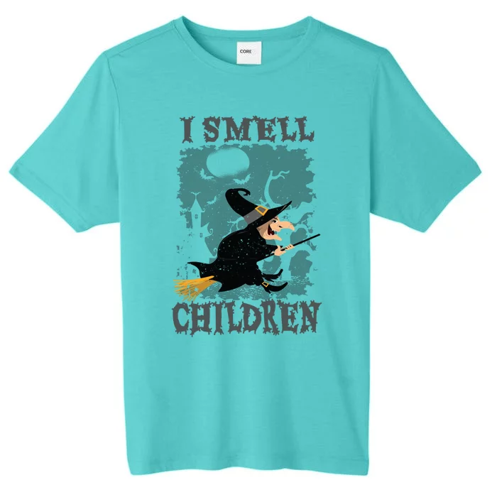 I Smell Children Gift Halloween Witch Gift ChromaSoft Performance T-Shirt