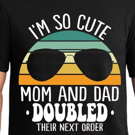 I'm So Cute Mom And Dad Doubled Their Next Order Twins Boy Pajama Set