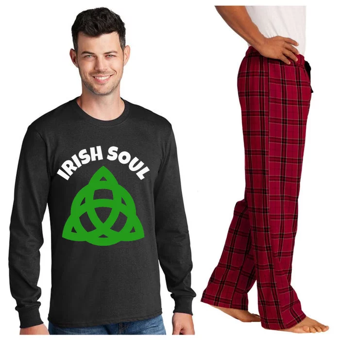 IRISH SOUL CELTIC KNOT ST. PATRICK'S DAY Long Sleeve Pajama Set