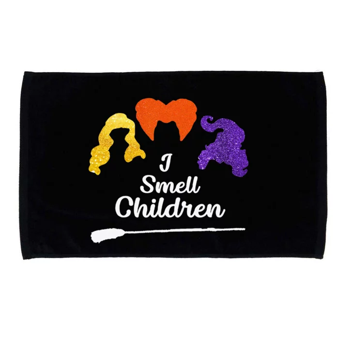 I Smell Children Halloween Funny Costume Witches Microfiber Hand Towel