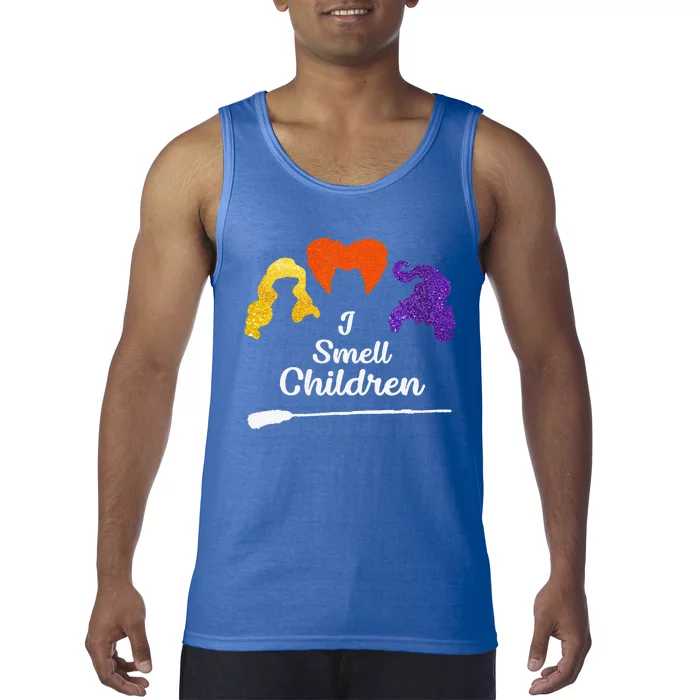 I Smell Children Halloween Funny Costume Witches Tank Top