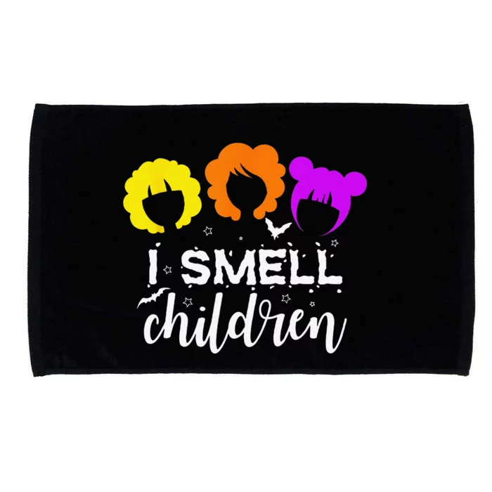 I Smell Children Halloween Funny Witches Microfiber Hand Towel