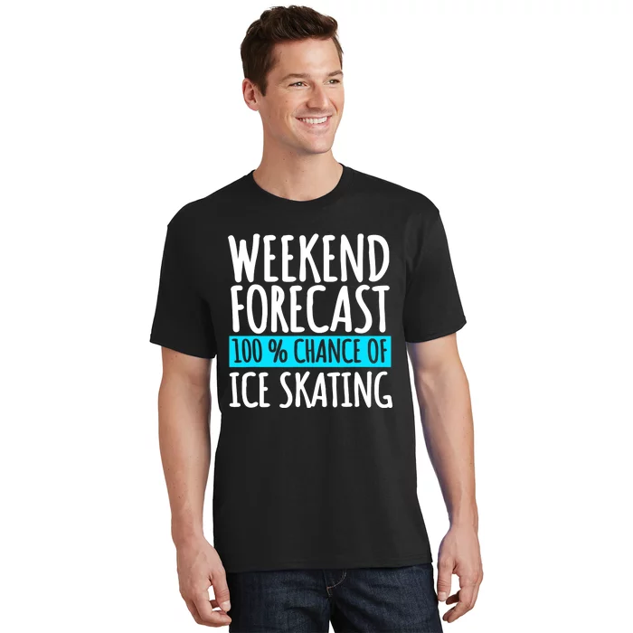 Ice Skating Coach Figure Skater Skates Sport T-Shirt