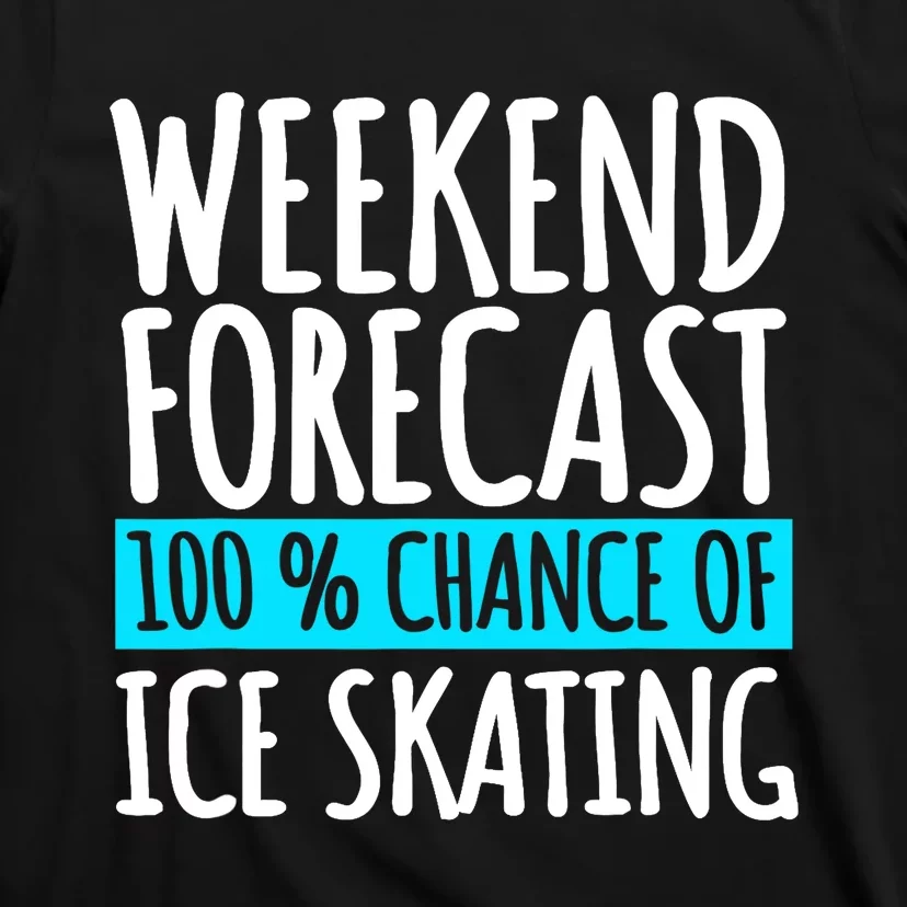 Ice Skating Coach Figure Skater Skates Sport T-Shirt