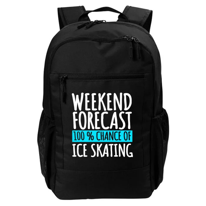 Ice Skating Coach Figure Skater Skates Sport Daily Commute Backpack