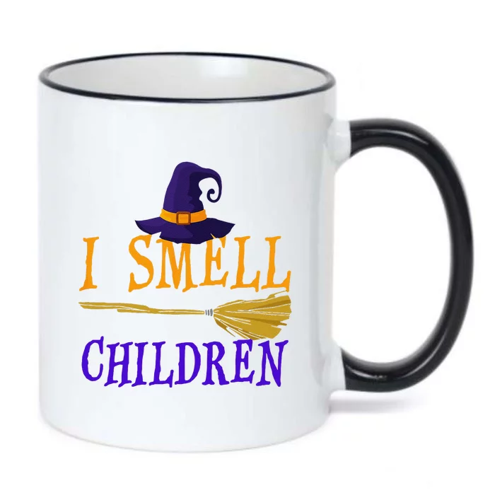 I Smell Children Witch Halloween Costume Black Color Changing Mug