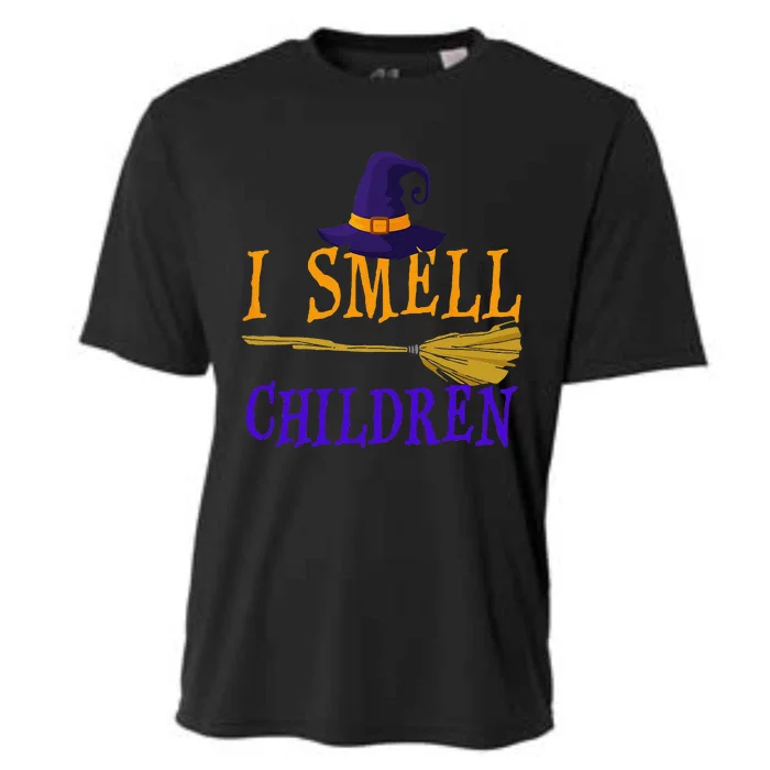 I Smell Children Witch Halloween Costume Cooling Performance Crew T-Shirt