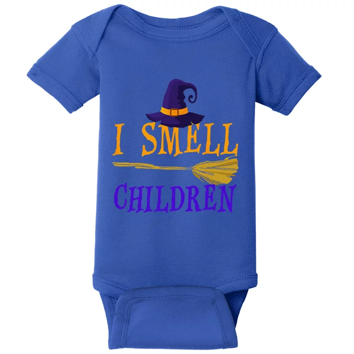 I Smell Children Witch Halloween Costume Baby Bodysuit