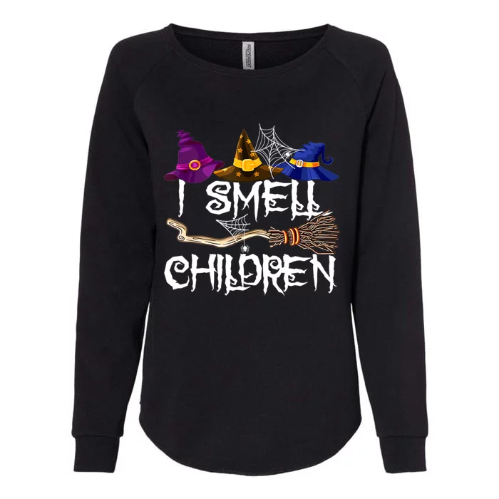 I Smell Children Funny Witches Halloween Party Costume Womens California Wash Sweatshirt