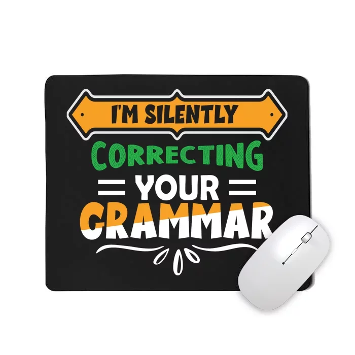 IM Silently Correcting Your Grammar Mousepad