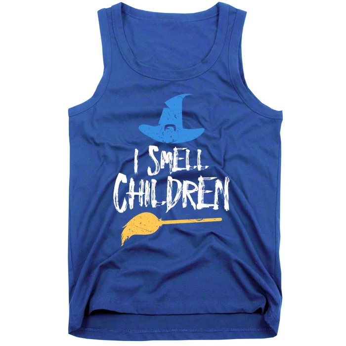 I Smell Children Funny Spooky Witch Halloween Gift Tank Top