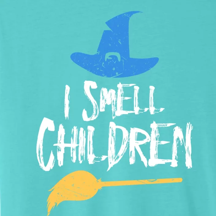 I Smell Children Funny Spooky Witch Halloween Gift ChromaSoft Performance T-Shirt