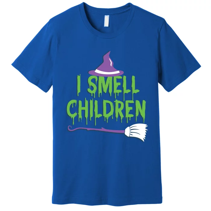 I Smell Children Spooky Halloween Witch Great Gift Premium T-Shirt