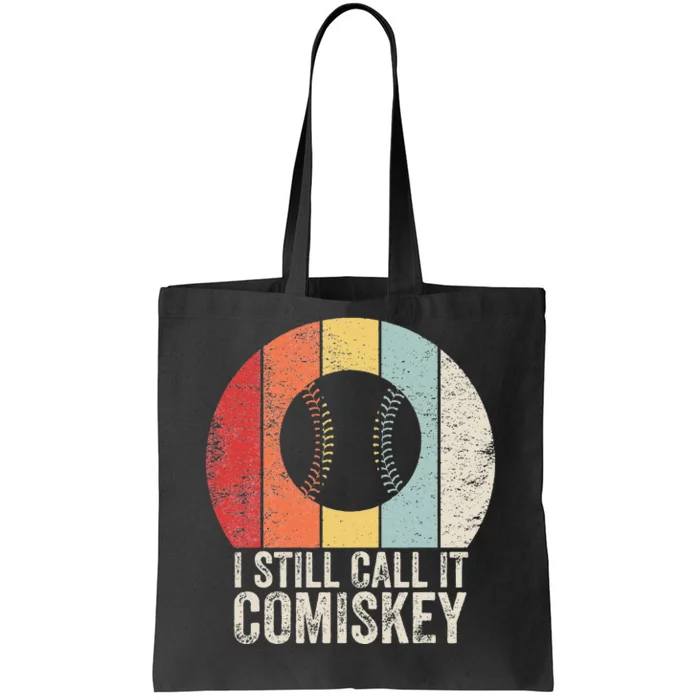 I Still Call It Comiskey Vintage Baseball Lover Tote Bag