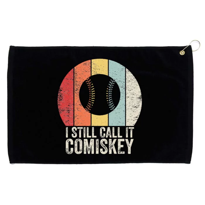 I Still Call It Comiskey Vintage Baseball Lover Grommeted Golf Towel