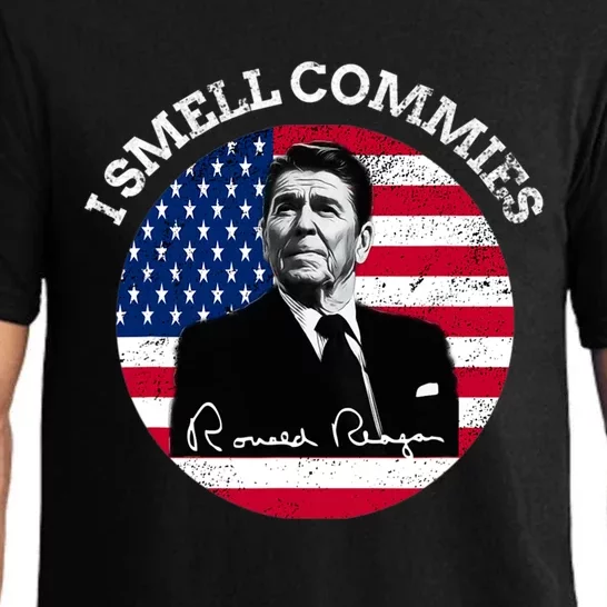 I Smell Commies Republican Conservative Ronald Regan Biden Pajama Set