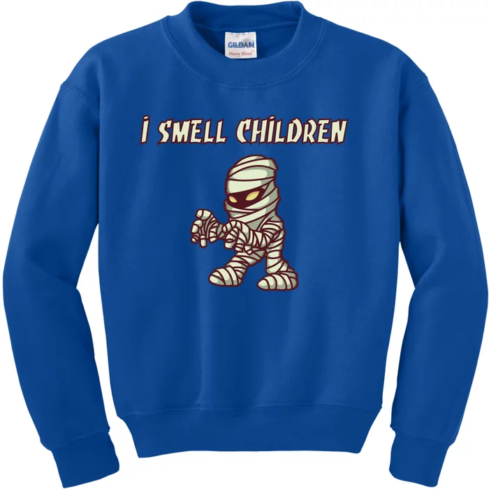 I Smell Children Funny Gift For Halloween Cool Gift Kids Sweatshirt