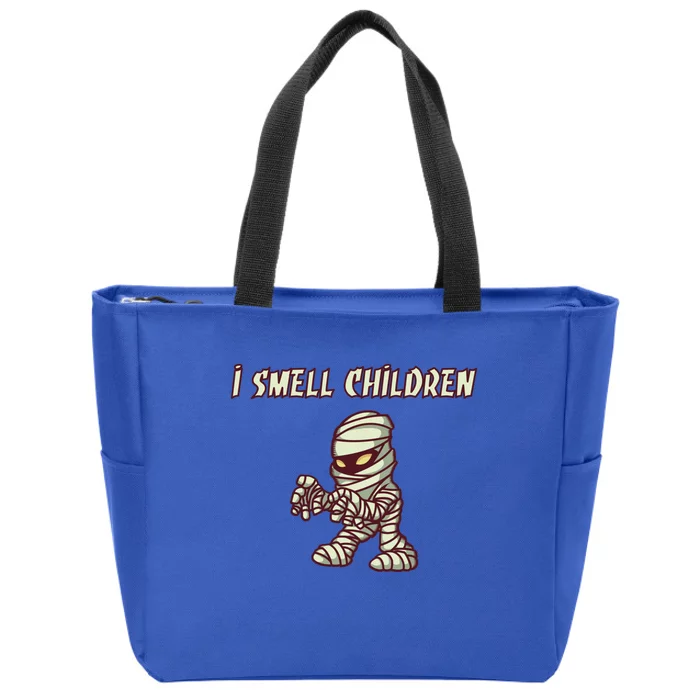 I Smell Children Funny Gift For Halloween Cool Gift Zip Tote Bag