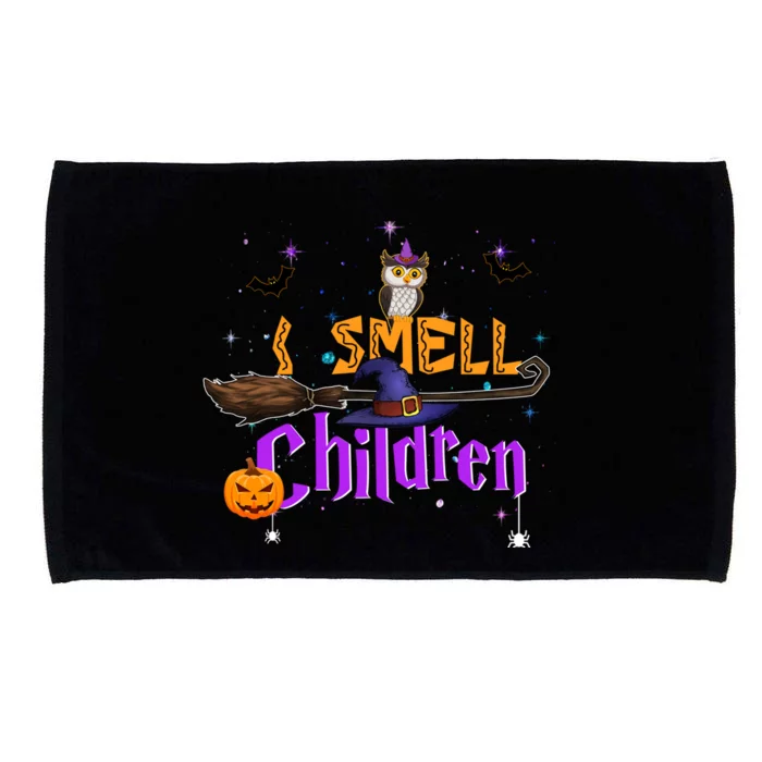 I Smell Children Witch Halloween Costume Great Gift Microfiber Hand Towel