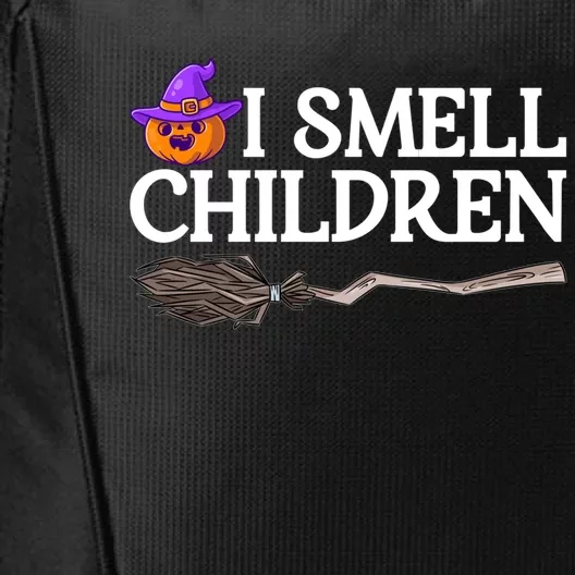 I Smell Children Witch Halloween Costume Gift City Backpack