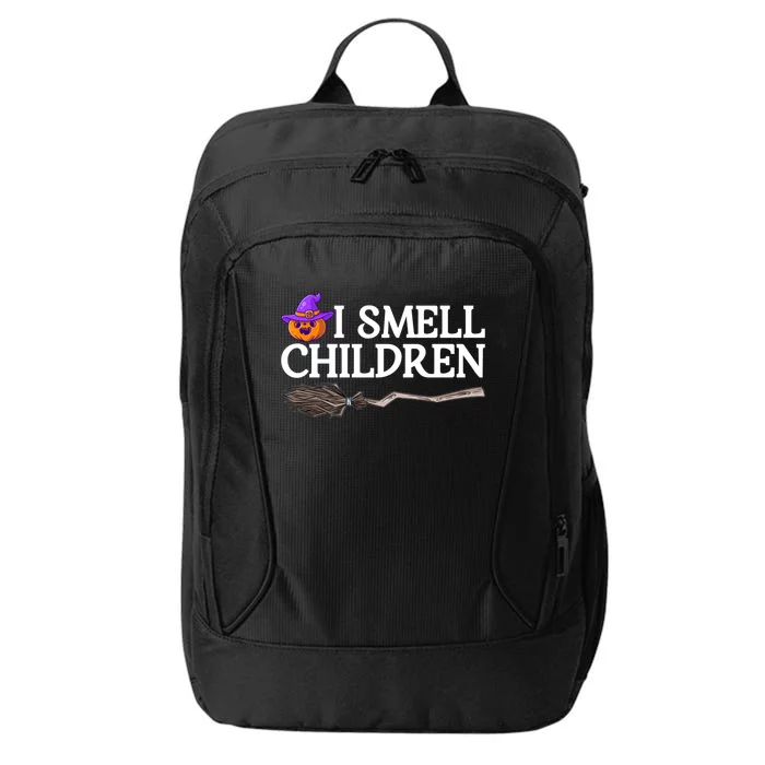 I Smell Children Witch Halloween Costume Gift City Backpack