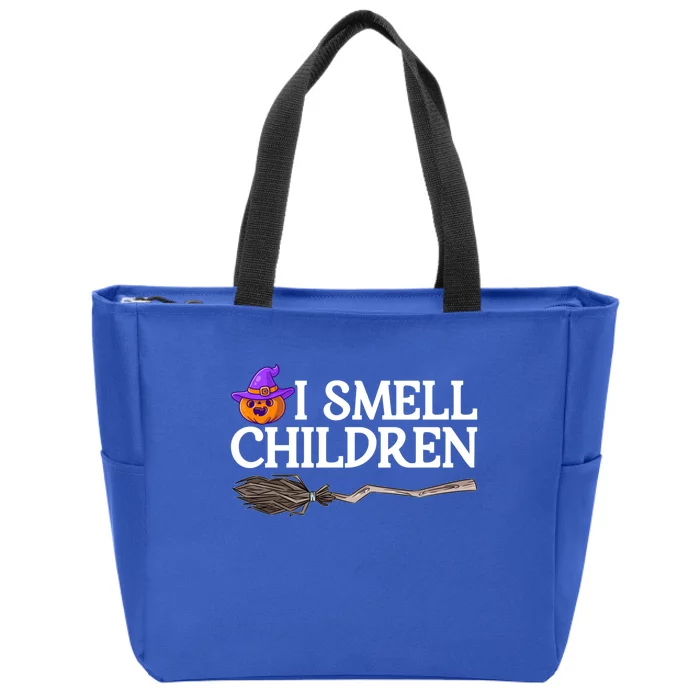 I Smell Children Witch Halloween Costume Gift Zip Tote Bag