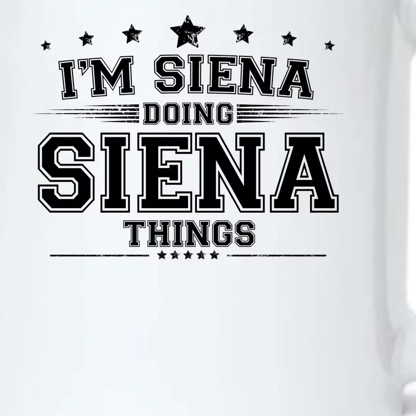 Im Siena Doing Siena Things Black Color Changing Mug