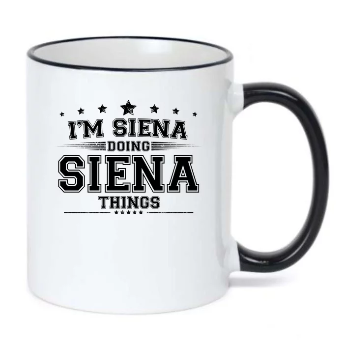 Im Siena Doing Siena Things Black Color Changing Mug