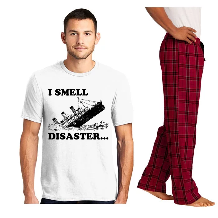 I Smell Disaster Funny Titanic Pajama Set