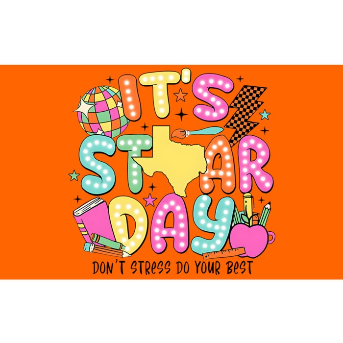 ItS Staar Day DonT Stress Do Your Best Test Day Bumper Sticker