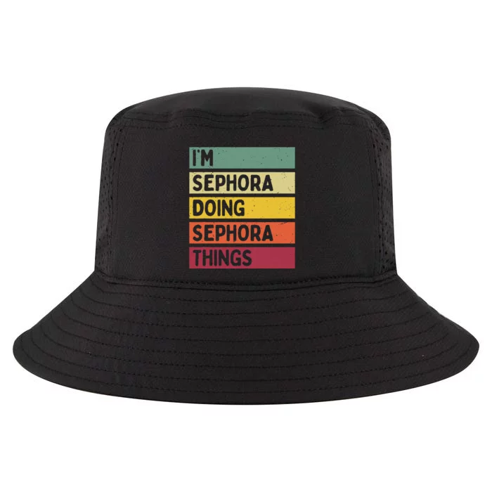 IM Sephora Doing Sephora Things Humor Cool Comfort Performance Bucket Hat