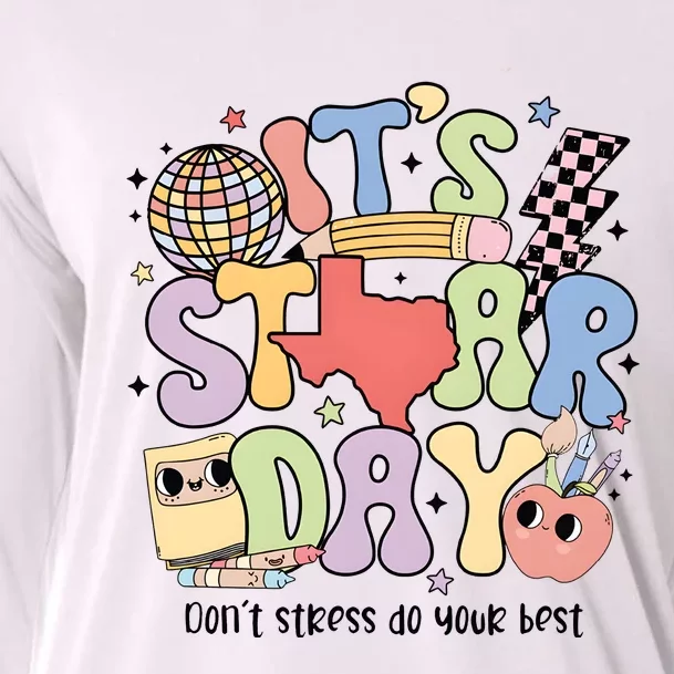 ItS Star Day DonT Stress Do Your Best State Exam Cooling Performance Long Sleeve Crew