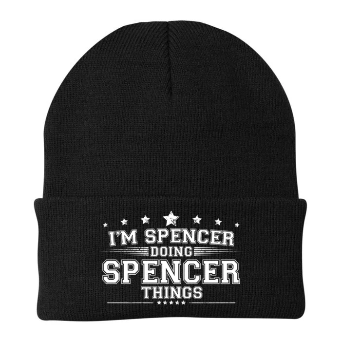 Im Spencer Doing Spencer Things Knit Cap Winter Beanie