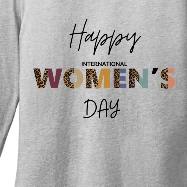 International S Day 08 March Cool Design For Mom Great Gift Womens CVC Long Sleeve Shirt