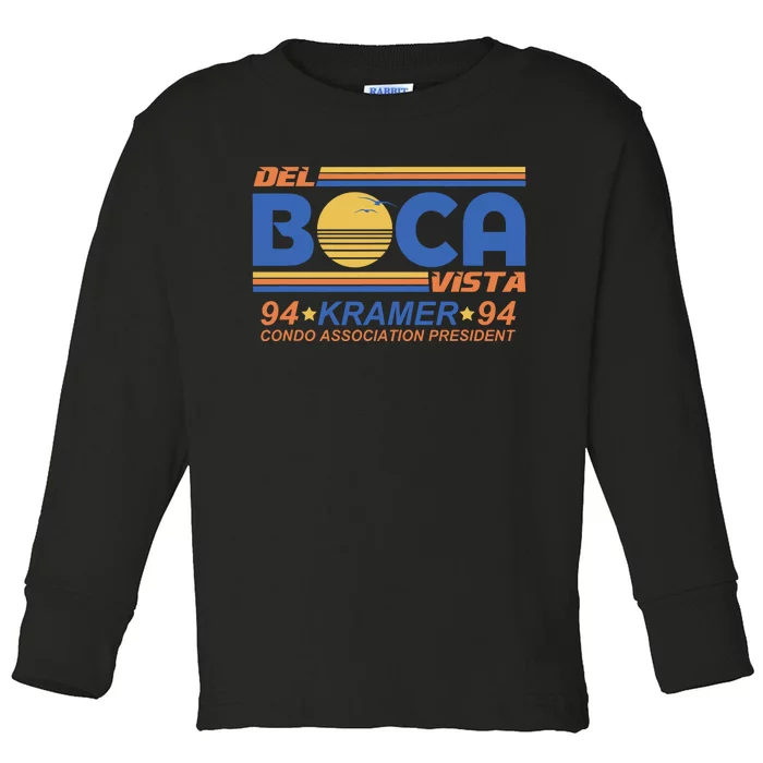 I Survived Del Boca Vista And All I Got Was This Toddler Long Sleeve Shirt