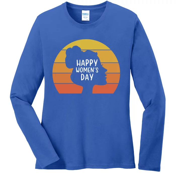 International S Day 2024s 8 March Gift Ladies Long Sleeve Shirt