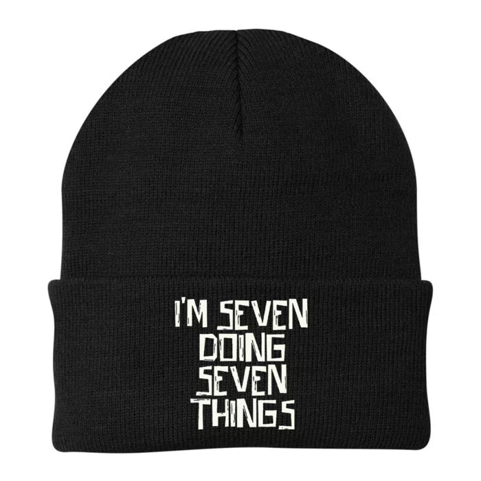 Im Seven Doing Seven Things Knit Cap Winter Beanie